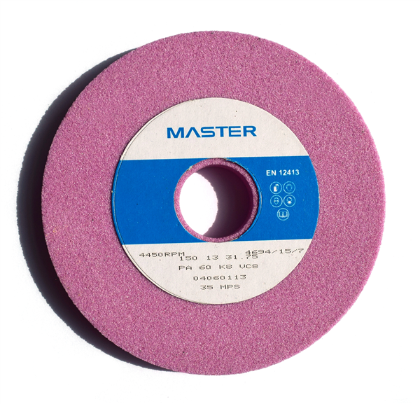 Master Grinding Wheel 150 x 13 x 31.75mm PA60 K8V - with storage box